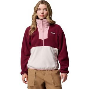Columbia - Sequoia Grove - Fleecetrui - Rood - 1/2 Zip