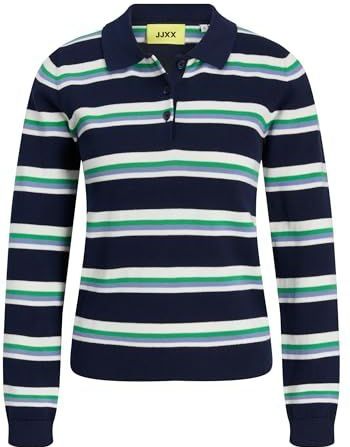 JJXX - Shirt - Navy - Gestreept - Lange Mouw - Slanke Pasvorm