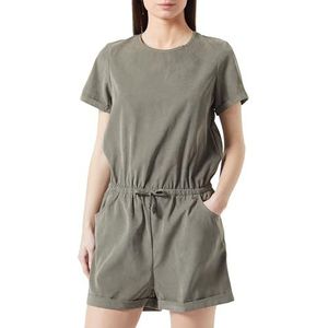 TALOON dames cupro jumper, donkergrijs, S