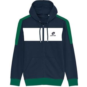 AMERICAN COLLEGE USA Lotto Sweatshirt met capuchon, kleur sportkleding voor jongens, Blauw, 16 Jaren
