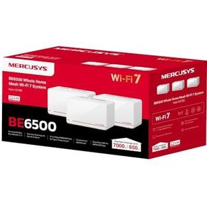 Mercusys - Mercu-Halo XXX - Router - Wi-Fi 7 - Krachtige WLAN-repeater