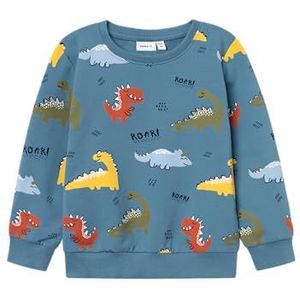 NAME IT Nmmhimmel Sweat Unb, blauw, 110 cm
