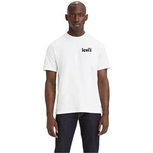 Levi's Ss Relaxed Fit Tee T-shirt Mannen, Poster White, XS