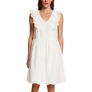edc by ESPRIT Kanten jurk van katoen, off-white, XL