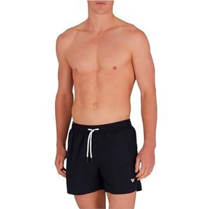 EMPORIO ARMANI Mid Boxer, zwemshorts voor heren, zwart, Zwart, M