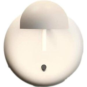 Wandlamp, 1 LED, 48 W, 350 mA, met diffuser van polycarbonaat, serie Pin, crème, 14 x 15 x 11 cm (167558/10)