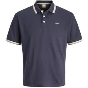JACK & JONES Jprblualves Ss Polo Sn, grafietgrijs, L