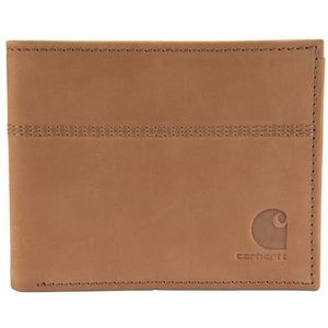 Carhartt Casual lederen portemonnees van zadelleer voor heren, verkrijgbaar in meerdere stijlen en kleuren, Eén Maat
