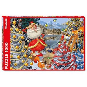 Piatnik 5544 1000 stukjes puzzel kerstboomversiering van Francois Ruyer