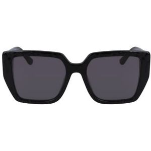 KARL LAGERFELD Zonnebrillen voor dames, Zwart W/Patroon, one size