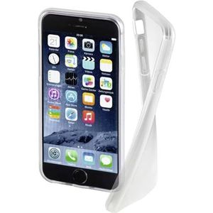 Hama beschermhoes""Crystal"" (voor Apple iPhone 6/6S, polyurethaan Termoplastiek (PUT), compatibel met""wireless charging"" /""draadloos opladen"", transparant