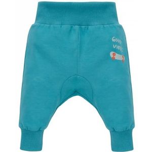 Pinokio Joggingbroek voor baby's, casual broek, Turquoise Orange Flip, 62