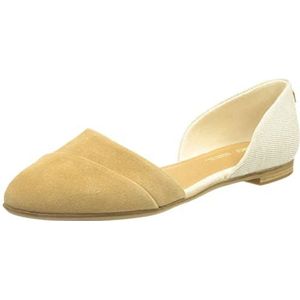 TOMS Jutti Dorsay Ballet Flat voor dames, Bruin, 36 EU