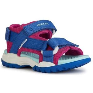 Geox J Borealis Girl A Sandalen voor meisjes, dk royal cyclamen, 25 EU