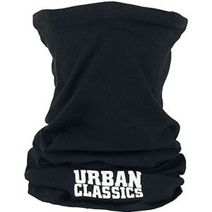 Urban Classics Unisex Logo Tube Scarf 2-Pack sjaal, zwart, één maat