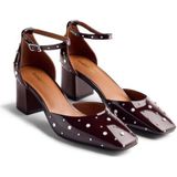 Gioseppo - Kinbrae - Hakken - Gewatteerde Zool - Blokhak - Zilver