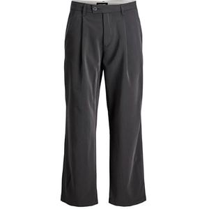 JACK & JONES Jpstbill Bamford Geplooide Chino, dark grey melange, 33W / 32L