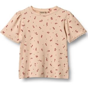 Wheat - 9439 - T-shirt - Roze - GOTS Gecertificeerd - Voor Meisjes