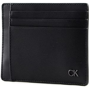 Calvin Klein Mannen Clean PQ ID KAARTHOUDER Portemonnees, Ck Zwart, One Size, zwart., Eén maat