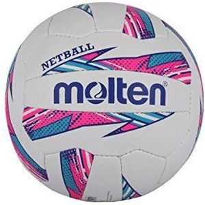 Molten Striker Netball Club en Match-Level, roze/blauw, maat 5