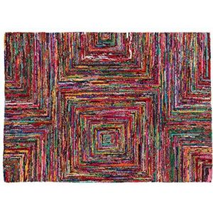 VIVA RAINBOW tapijt polyester katoen multicolor 170 x 240 x 4,08 cm