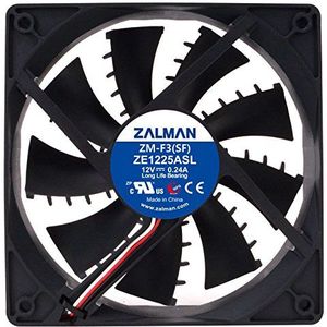 Zalman ZM-F3(SF) Shark Fin ventilator voor stroomvoorziening/behuizing (120 mm)