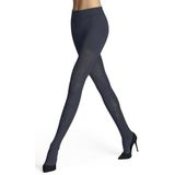 FALKE - Fable Estate W Ti - Panty's - Blauw - 1 Paar