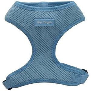 Hip Doggie HD-6PMHBL Ultra Comfort Harness Vest hondenharnas, XXXL, blauw