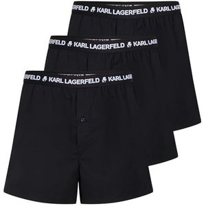 Karl Lagerfeld - Boxershorts - Zwart/Wit - 3 Pack
