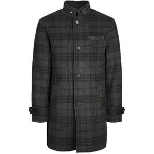 Bestseller A/S Jprblamelton Wool Coat Sn mantel voor heren, zwart/check:check, M