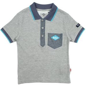 Lee Cooper Poloshirt voor jongens, elegant en comfortabel design, perfect voor school of dagelijkse activiteiten, Grijs, 4 Jaren