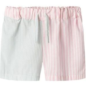 NAME IT Nkfhistripe Shorts voor meisjes, roze, 122 cm