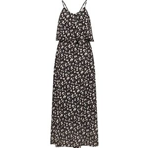 Festland Dames maxi-jurk met allover-print 37222896-FE04, ROZE WOLLWISS, XL, Maxi-jurk met allover-print, XL