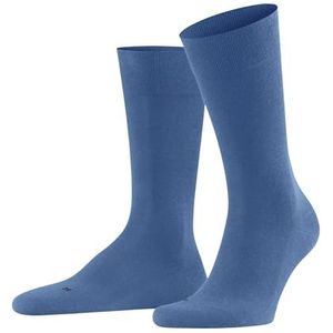 FALKE Heren Sokken Sensitive London M SO Katoen Met comfort tailleband 1 Paar, Blauw (Nautical 6531) nieuw - milieuvriendelijk, 39-42