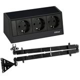 Evoline R-Dock - Stopcontact - Zwart - 3-delig - 230 V