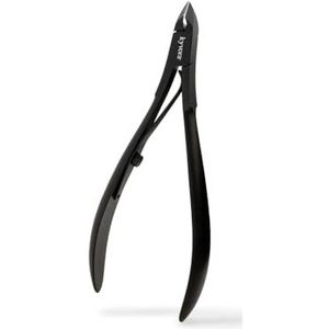 KYVORA Professionele nagelriemtang, 4 mm lemmet voor manicure en pedicure, hunkertang, Teflon-coating voor buitengewone hygiëne en levensduur, Duits design