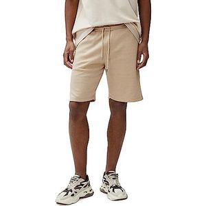 Koton Basic bermuda voor heren, zakken, gedetailleerde trekkoord, slimfit shorts, Beige (050), XL