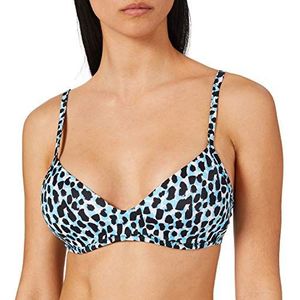 sloggi Shore Dames Koh Tachai P Bikini, Blue - Dark Combination, XL