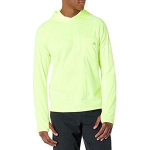 Dickies Heren Temp-iq lange mouw performance zonneshirt Work Utility T, helder geel, 2X, Helder Geel, 2X