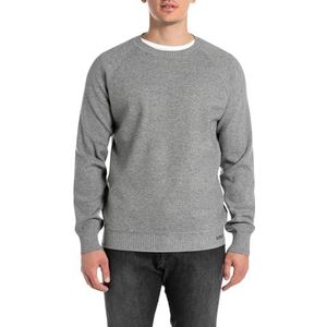 Replay heren trui regular fit, M08 Iron Melange, S