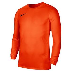 Nike - Y Nk Df Park Vii Jsy Ls - Top Met Lange Mouwen - Safety Oranje/Zwart