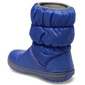 Crocs Winter Puff Boot Kids Sneeuwlaarzen uniseks-kind, Blue Cerulean Blue Light Grey, 22/23 EU