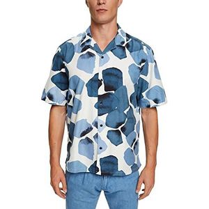 ESPRIT Collection Herenoverhemd, 400/marineblauw, S