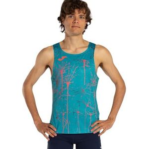 Joma - Elite IX - T-shirt - Blauw - 86% Polyester, 13% Elastaan