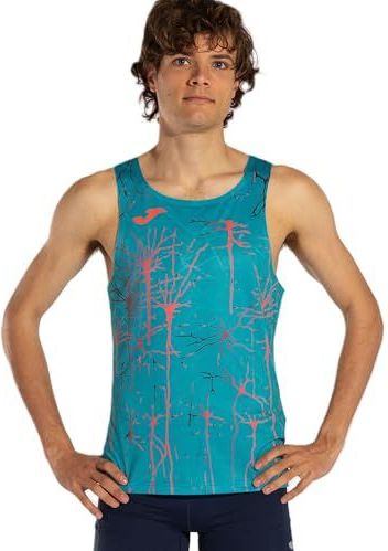 Joma - Elite IX - T-shirt - Blauw - 86% Polyester, 13% Elastaan