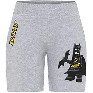 LEGO Boy's Batman Jungen Shorts Kurze Hose LWParker 305, 912 Grijs Melange, 104