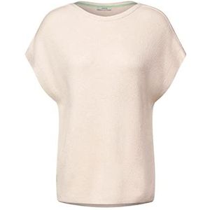 Cecil dames pullunder, berk wit melange, S