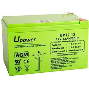 Master U-Power 12ah 12v agm-oplader