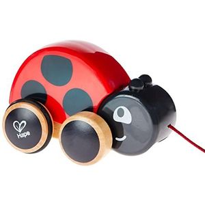 Hape E0362 Ladybug Pull Along Wooden Toy