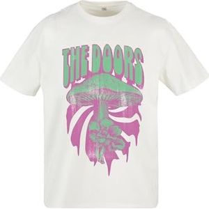 Mister Tee Heren The Doors Mushroom Oversize Tee T-shirt, Ready For Dye, M